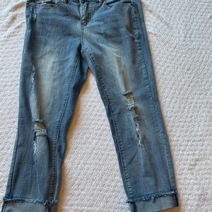 Ruff Hewn Distressed Size 6 Jeans Like New